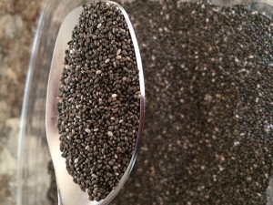 Chia is tasteless! Add to any baked goods!