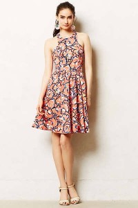 Anthropologie Rosewater Dress $148!! Cute and flirty- open back!