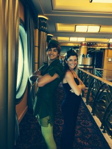 Bump into your favorite Disney characters all day on the ship!