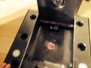 Draw a picture or write a love letter. Crush the paper in a machine and press it into a token with another pump machine!