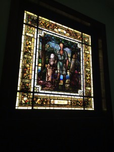 The architecture and detail create a sacred space for the work that happens here.