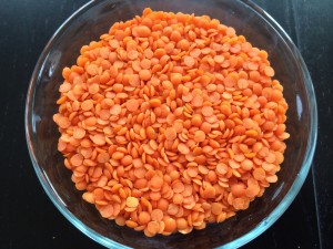Red lentils! Add a splash of color to your meals! 