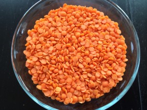 Red lentils! Add a splash of color to your meals!