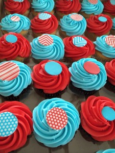 I love to do cupcakes for kids birhday parties! Super easy! No cutting/serving/forks nightmare.