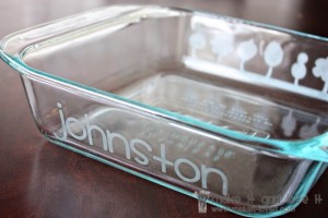 Etched Dish by Make It Love It http://www.makeit-loveit.com/2010/06/glass-etching.html