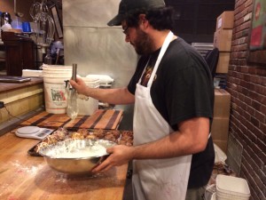 The drizzle adds a beautiful finish to the scones!! Look how big!!