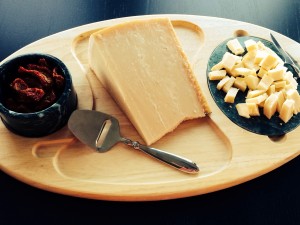 And of course a spectacular cheese platter of Parmesan Reggiano and Parrano!