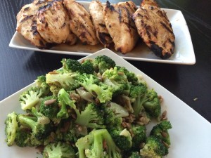 Grilled chicken and a nutritious vegetable side! Could it really be unhealthy?