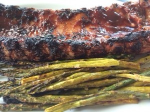 Amazing ribs! It's all in the sauce!