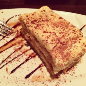 Homemade tiramisu! Amazing! Enjoy!