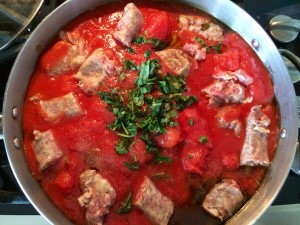 Sunday Sauce with Homemade Italian Sausage