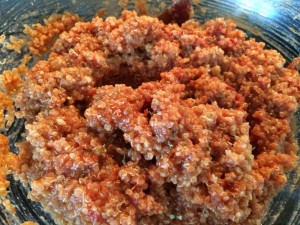 Quinoa filling!