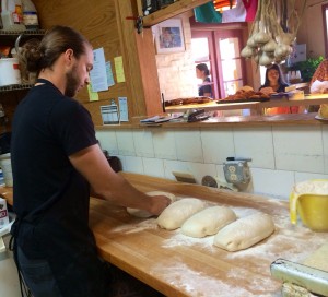Nicholas is so talented and motivated. A skilled baker working many nights with his father, Nicholas is learning the biz by having side jobs at other restaurants and pizzerias. His dream? To share his love for fishing with children and co-founding the area's first fishing school. While running the successful bakery restaurant, of course.