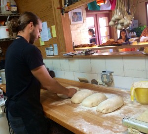 Nicholas is so talented and motivated. A skilled baker working many nights with his father, Nicholas is learning the biz by having side jobs at other restaurants and pizzerias. His dream? To share his love for fishing with children and co-founding the area's first fishing school. While running the successful bakery restaurant, of course. 