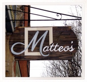 Located on Butler St. In Pittsburgh's revitalized Lawrenceville. Photo courtesy of www.matteospgh.com 