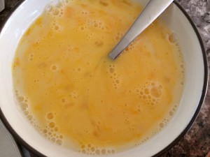 Or just use a fork to beat the eggs!