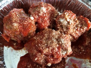 Saucy Mamas Meatballs!