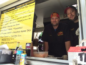 From left- Brent Cable, James Rich - Pittsburgh Taco Truck 