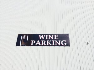 The Winemakers sign at Consumers Fresh Produce! Love it!